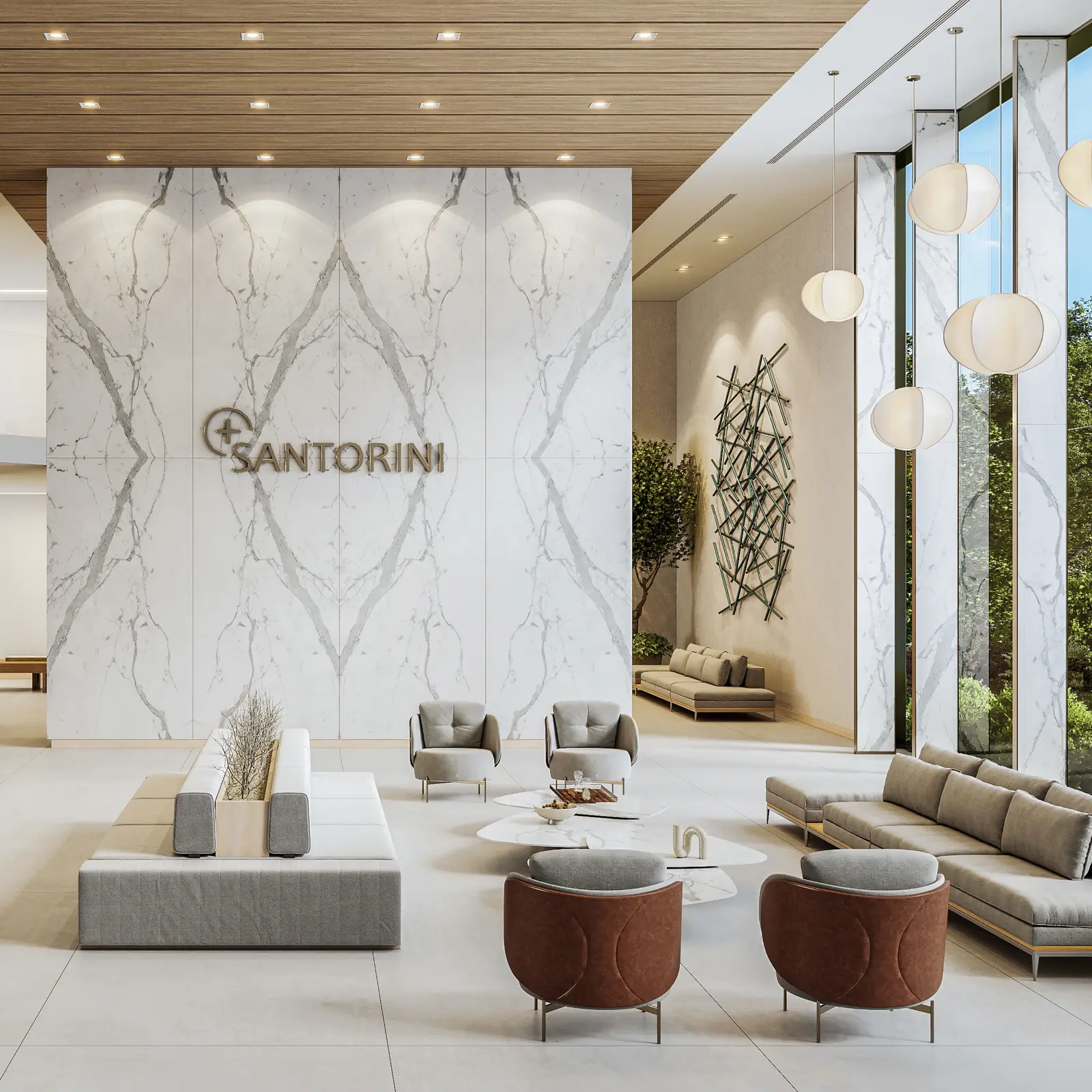 New Statuario Santorini — Ambiente